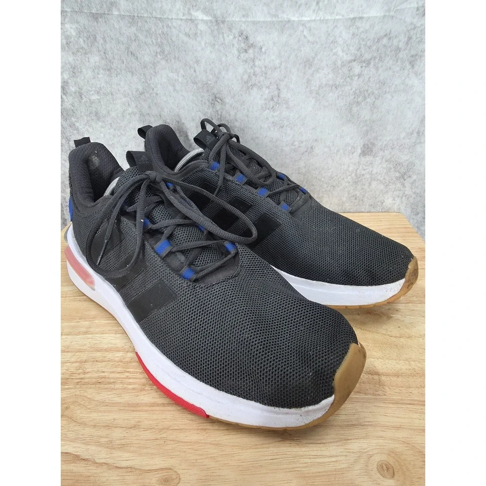 adidas Racer TR23 Running Shoes Mens 13 Core Black Sneakers Trainers IG7328